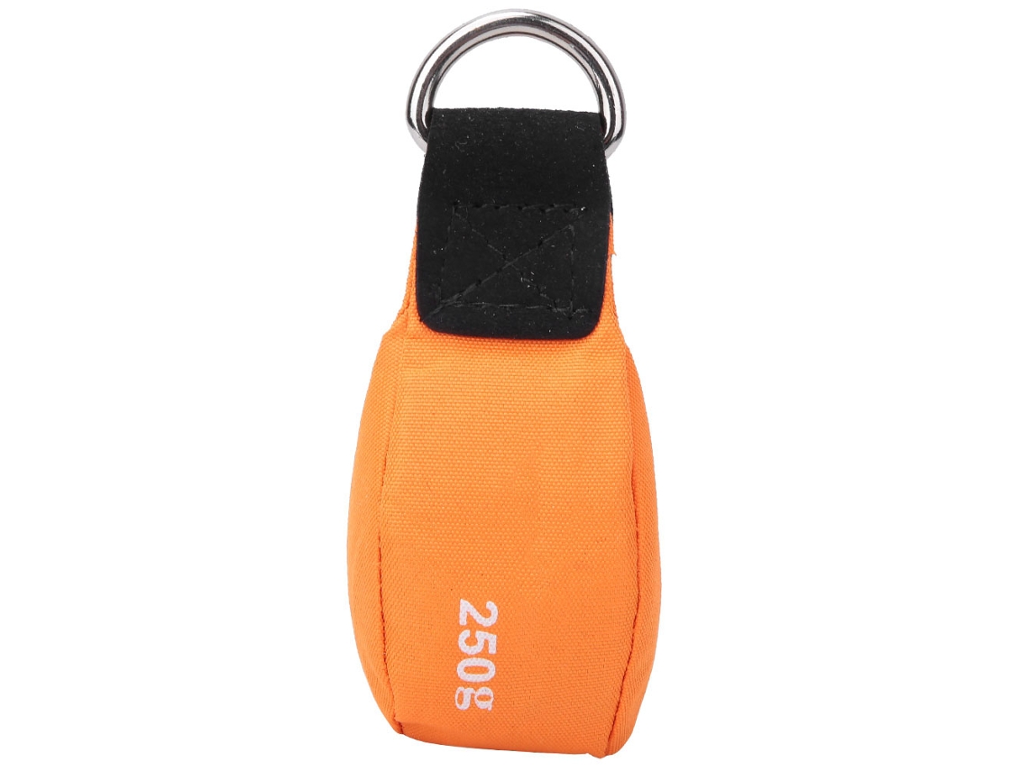Saco de Areia Pequeno Multiuso em Nylon Laranja para Escalada, Arremesso Corda Árvores e Escalada Rocha. AQUAFORGE
