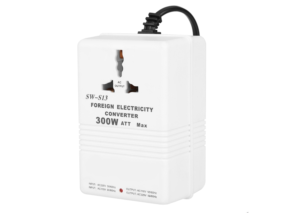 Laxiscreed Conversor De Tensão Sw S13 300w Para Eletrodomésticos, Step-up/step-down