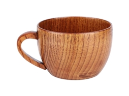 Taza De Madera De Jujuba Natural Para Café, Cerveja, Café Da Manhã, Leite, Casa, Antiguidades, Taza Ergonômica