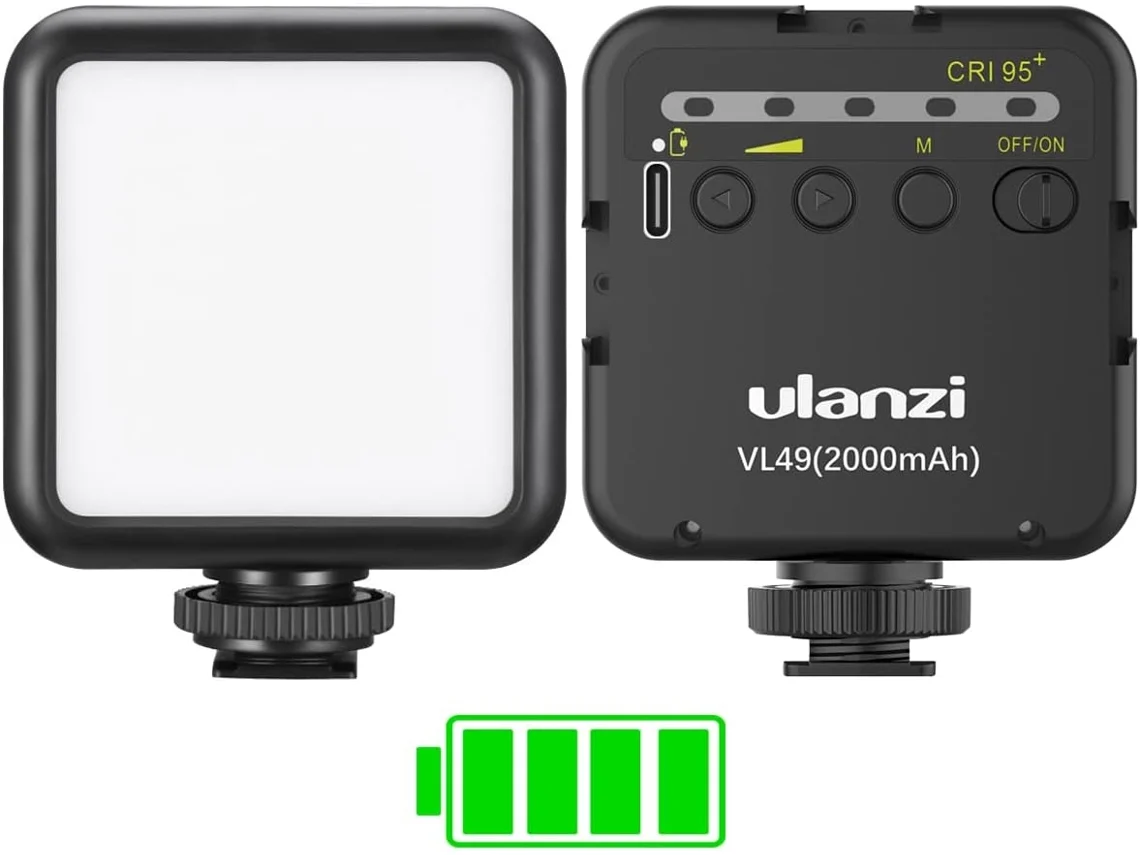 Luz Led ULANZI Vl49 Luz Led Mini Recarregável