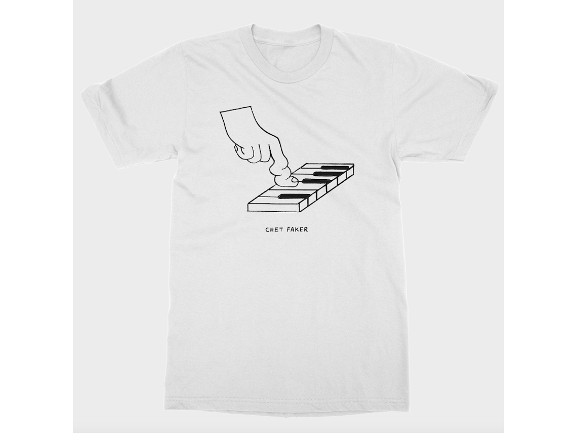 Chet Faker Bend Tee White T shirt ROCKINSTONE Unisex Adults Best Sellers Size:xxxl