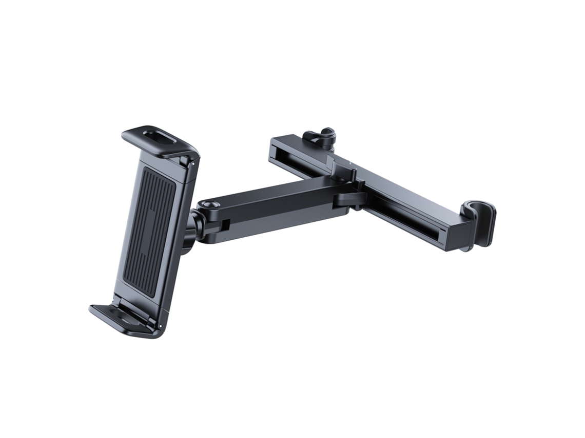 Suporte Para Telemóvel/tablet Com Braço Longo Telescópico E Rebatível Para Encosto De Cabeça Do Banco Traseiro, 17 X 16,5 X 22 Cm
