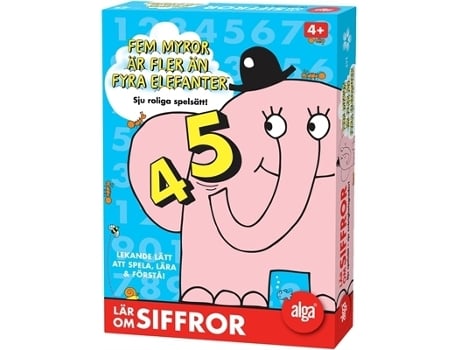 Jogo de tabuleiro ALGA siffror (4 anos)