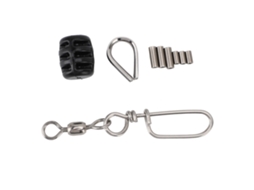 Conector de Linha de Pesca Inox Resistente À Oxidação