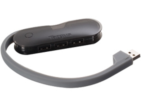 Hub 4 Portas  Smart Black USBACH112EU