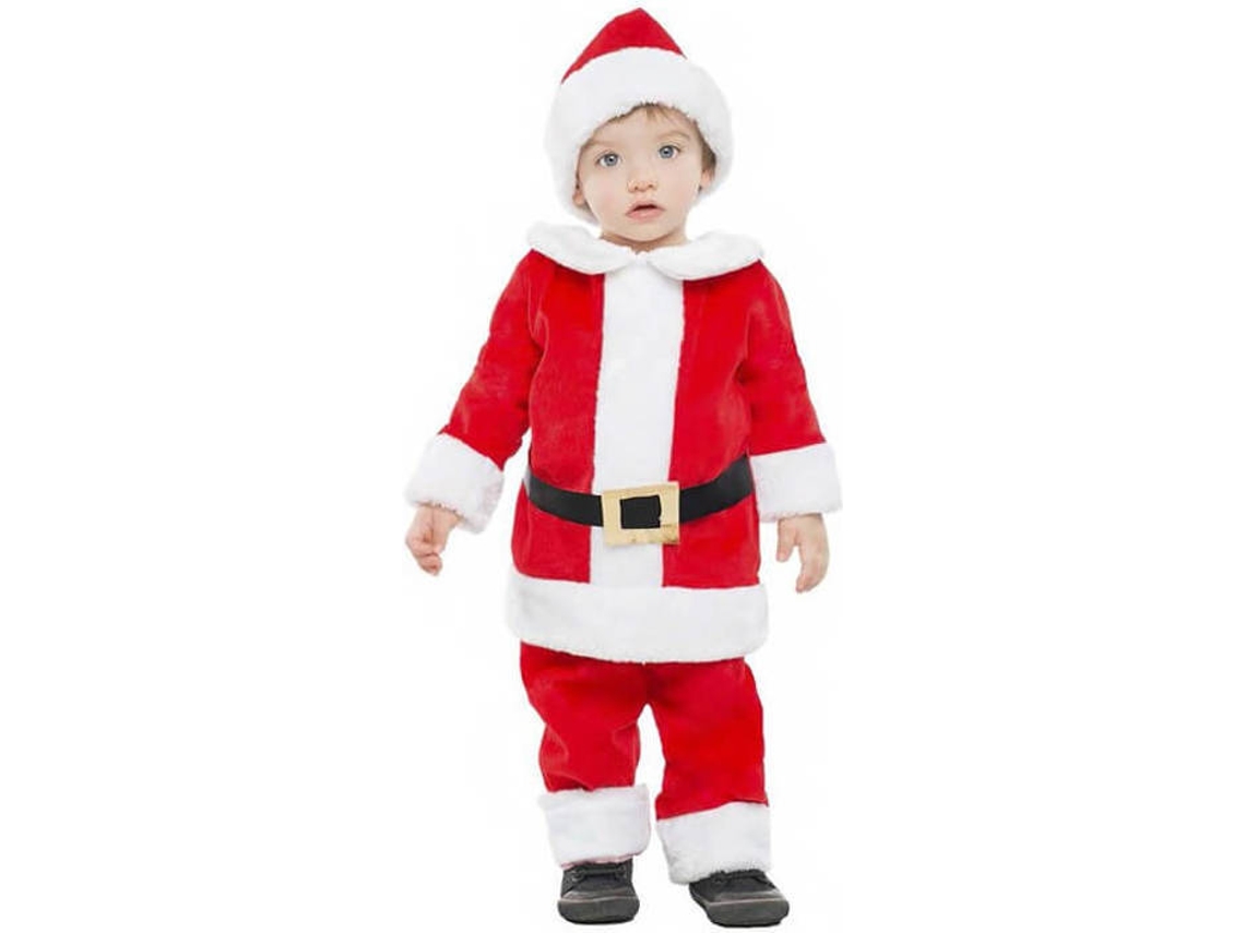 Fato de Bebé DISFRAZZES Pai Natal Para Bebé (Tam: 1 a 2 anos)