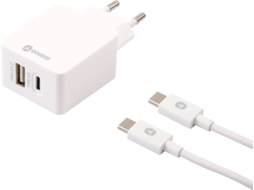 Kit Carregador + cabo USB-C GOODIS GHC2889WH Branco (Outlet Caixa Aberta)