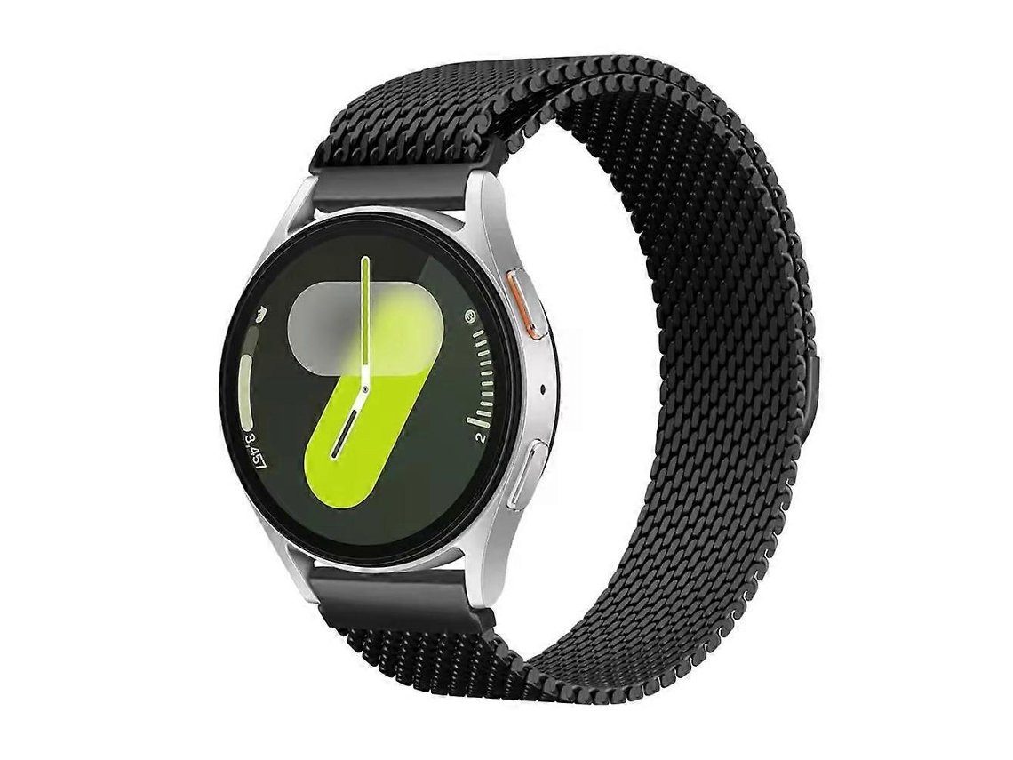 Pulseira De Relógio Magnética Em Aço Inoxidável Com Malha Grossa Estilo Milanesa.