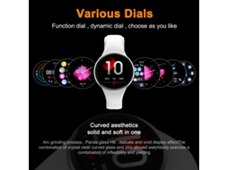 Relógio Inteligente Estiloso Fitness Tracker Com Monitoramento De Ritmo Cardíaco E Sono Ip68