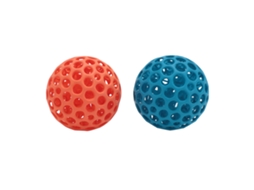 Ats 2 Unidades de Pelota Antiestrés Malla Hueca Impresa En 3d Elástica para Apretar Y Aliviar Ansiedad Juguete de Agarre para Manos