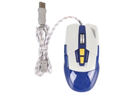 Mouse Gamer Com Fio Sports Car 3200 Dpi Azul