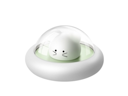 Luz de noite para berçário pequena com carregamento usb 3 níveis reguláveis cute rato verde S/MARCA