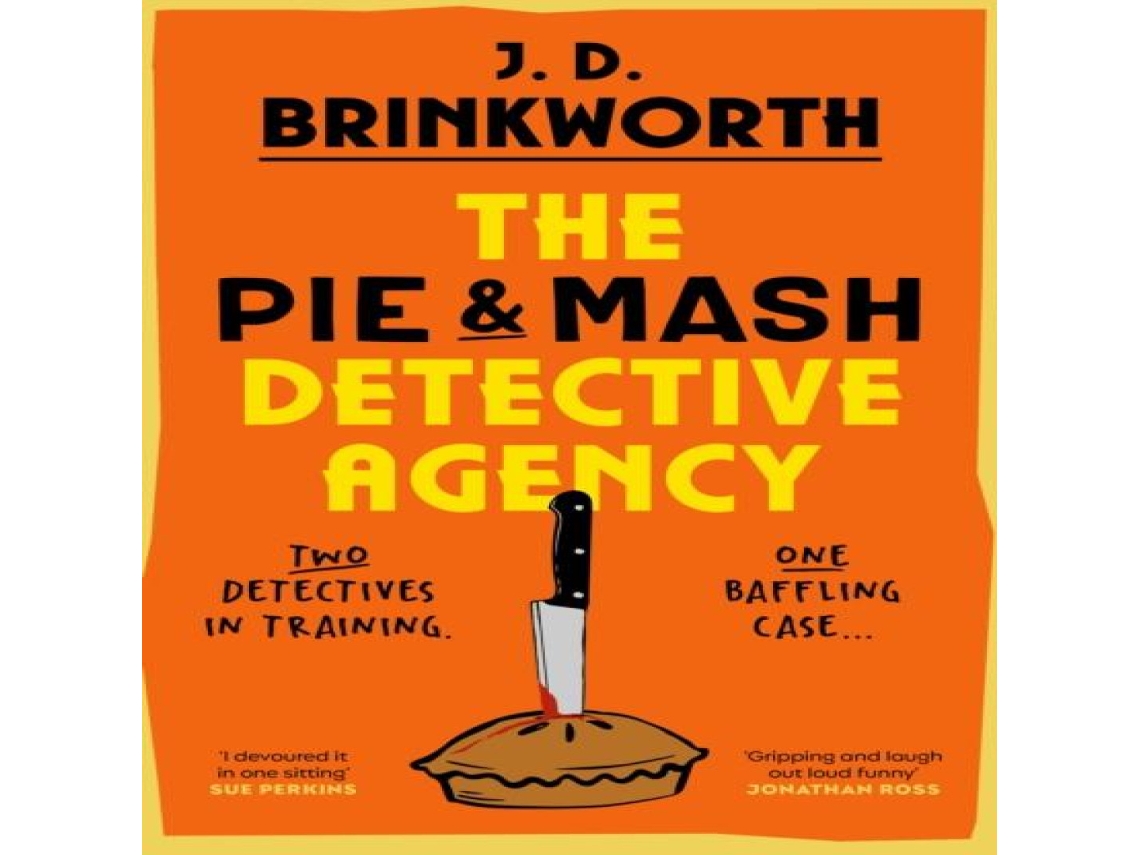 Livro The Pie Mash Detective Agency de JD Brinkworth (Inglês)