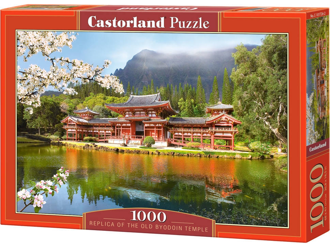 Puzzle CASTORLAND Replica of the Old Byodion Temple (1000 Peças)