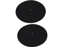 Conjunto de 6 Tapetes Antiestáticos para Discos de Vinil, Resistentes À Vibração. SFUSHOS