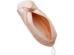 Bolsa Maquiagem/armazenamento Cetim Rosa com Zíper, para Ballet/colecionadores ZYBLSSBB