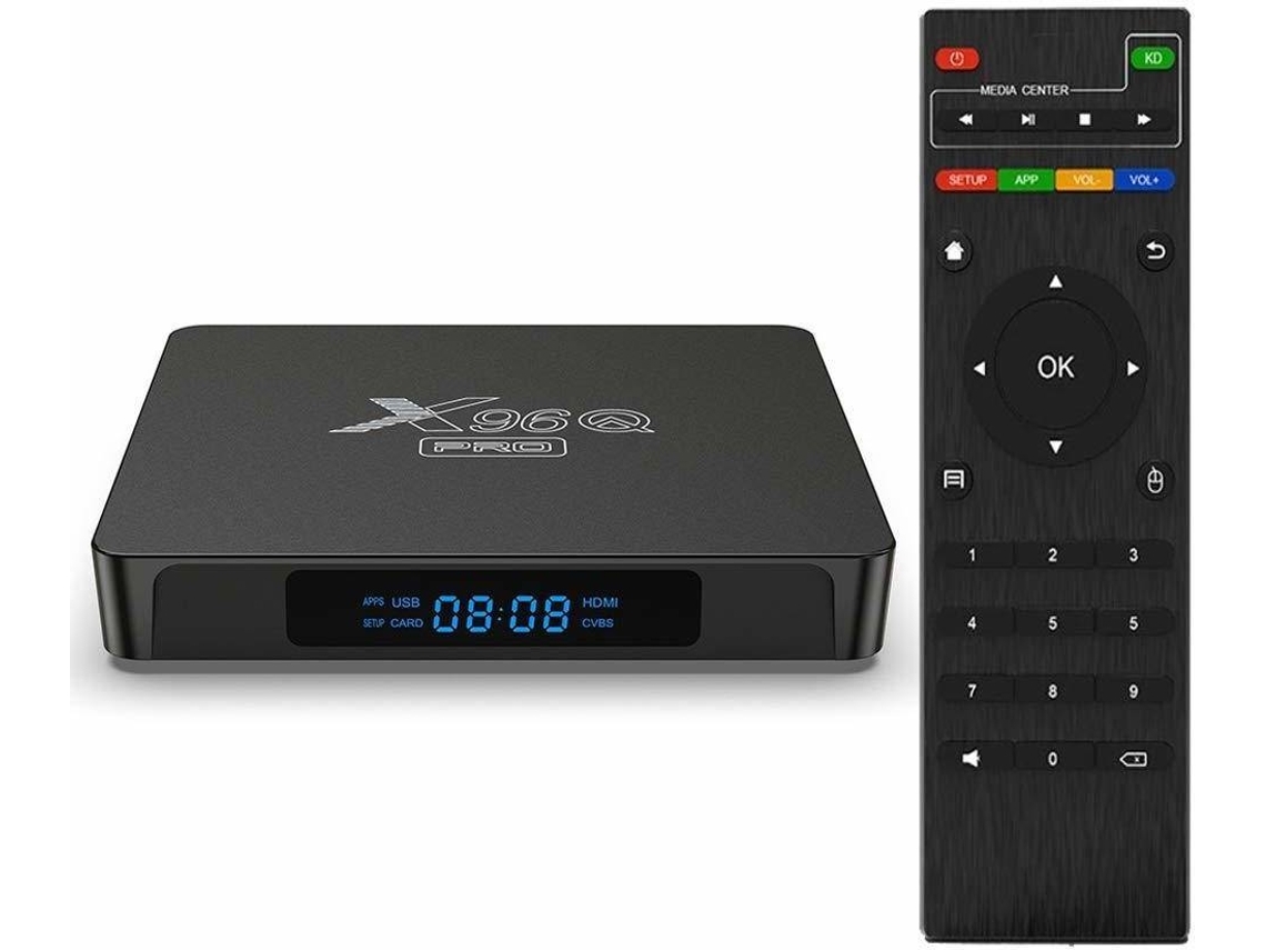 Box Smart TV YDCY X96Qpro0111 (Android - 2 GB RAM - Preto)
