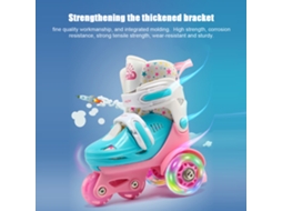 Sapatos de Patinagem Infantil para Iniciantes, Kit, Joelheiras, Codos, Capacete, Mochila, Patins S/MARCA