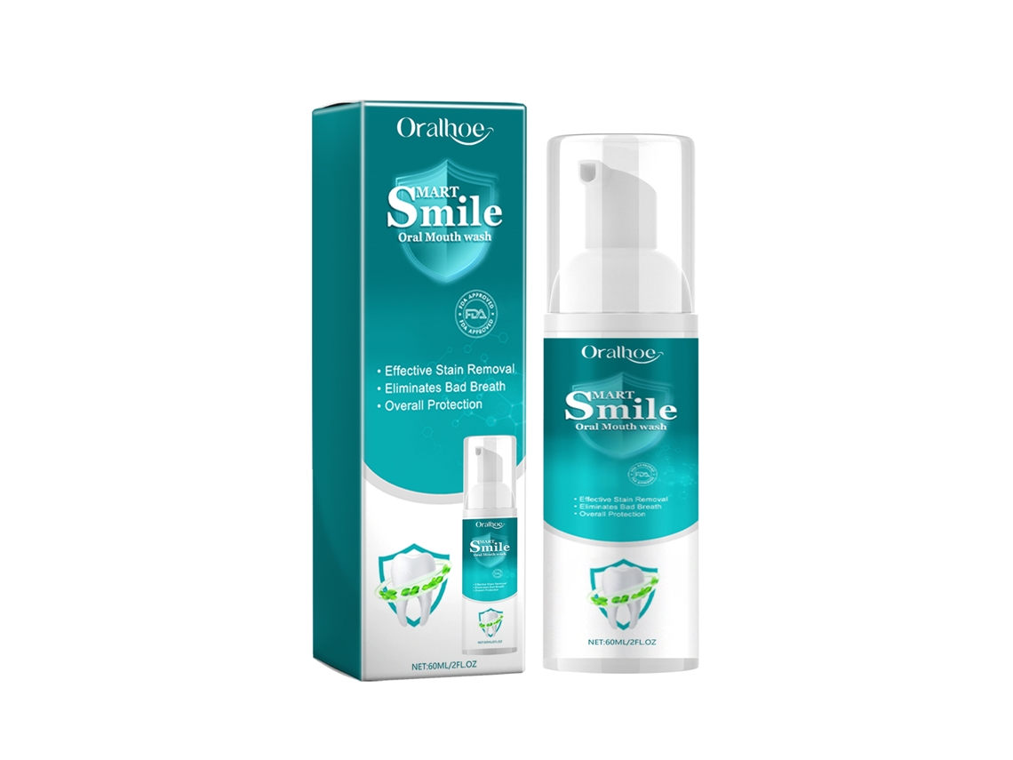 Mousse de Limpeza Dental para Higiene Bucal e Proteção Eficaz LAXISCREED