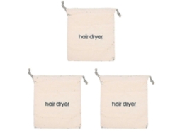 Conjunto de 5 Sacos de Armazenamento com Cordão para Secadores de Cabelo Ideais para Hotéis e Residências TAISHENGDA