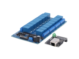 Módulo De Relé Ethernet Com 16 Canais E Servidor Web