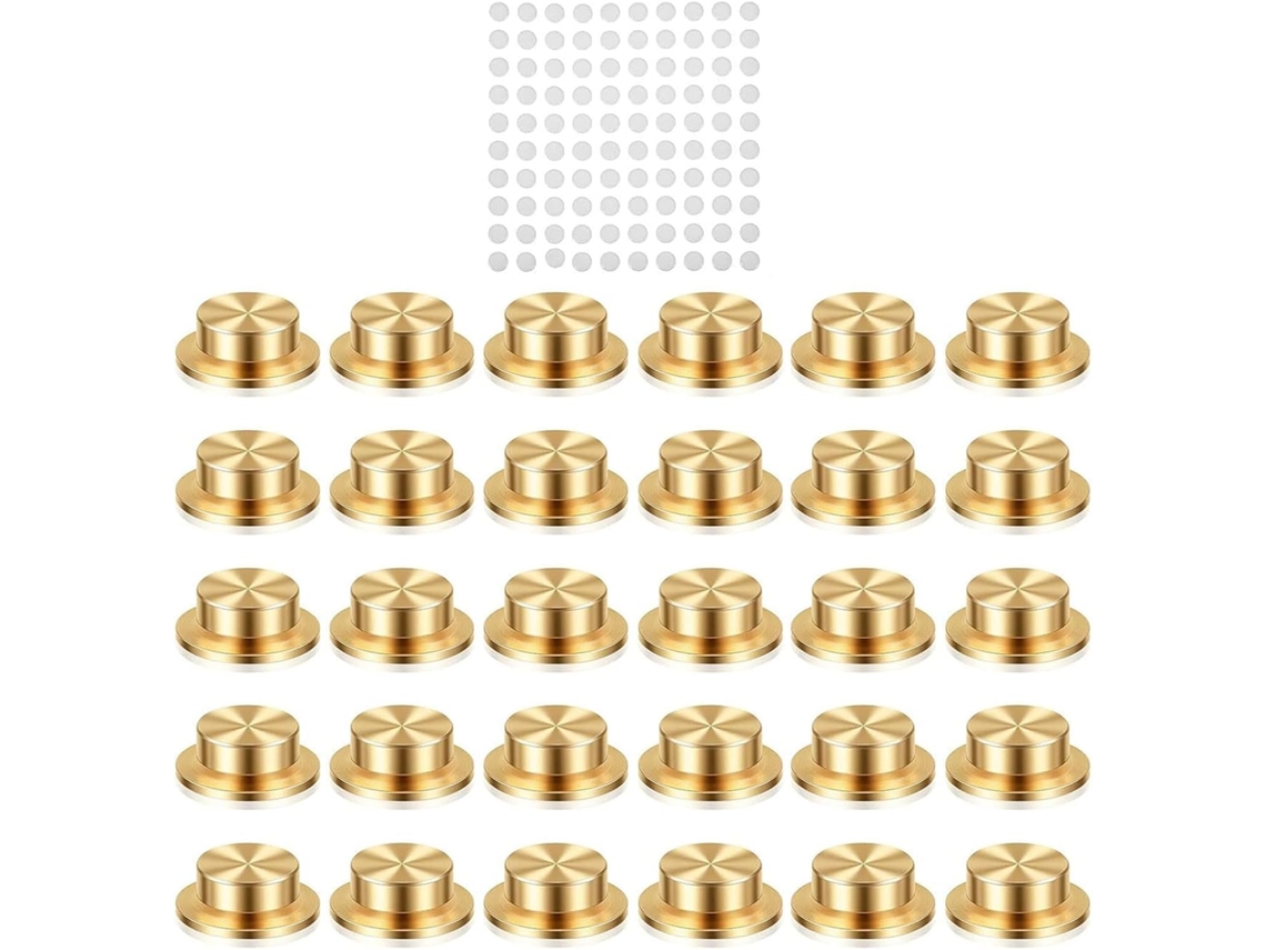 Conjunto De 30 Rolamentos Rotativos De Cobre Com 100 Adesivos Para Scrapbooking, Fabricação De Brinquedos,