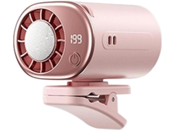 Ventilador Pessoal De Encaixe – 199 Velocidades Ajustáveis Com Visor Led