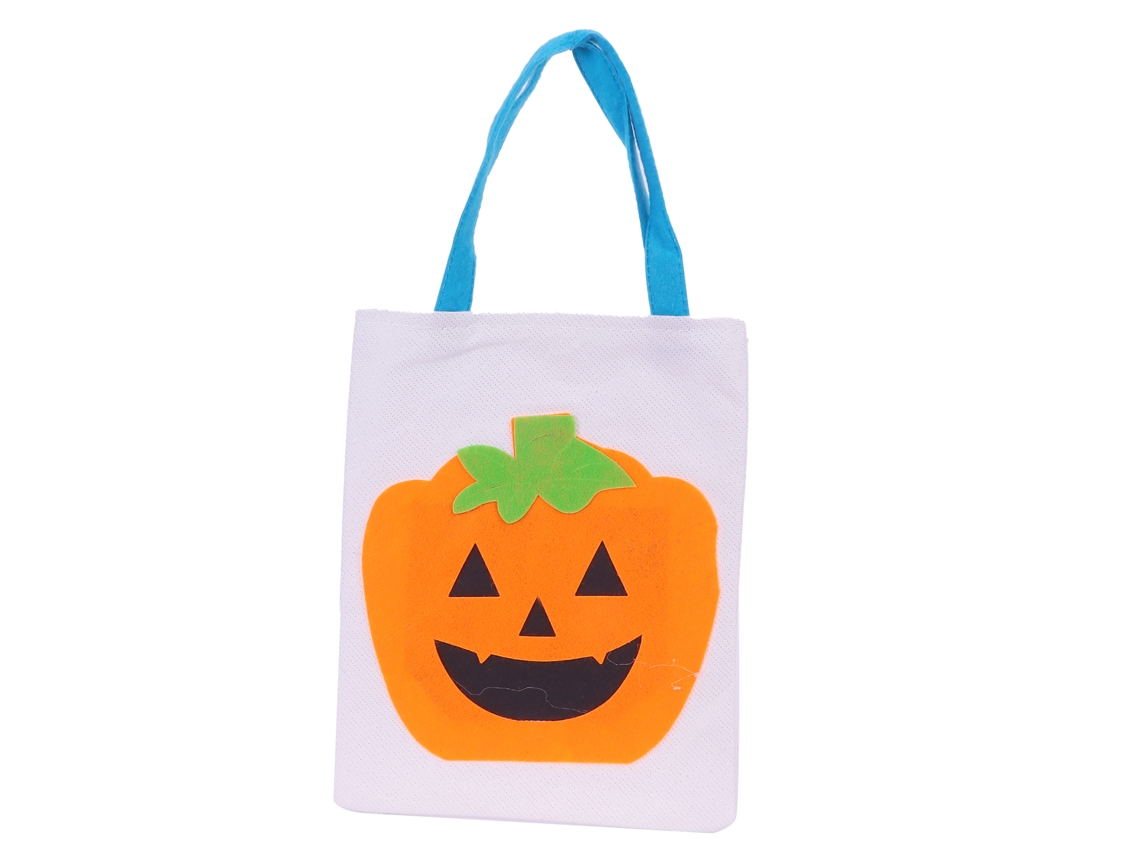 Sacola De Linho Decorativa Para Halloween E Armazenamento