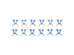 12pcs Clips Para Levantar E Aperfeiçoar O Nariz - Design Suave E Portátil, Ideal Para Uso Diário E Viagens