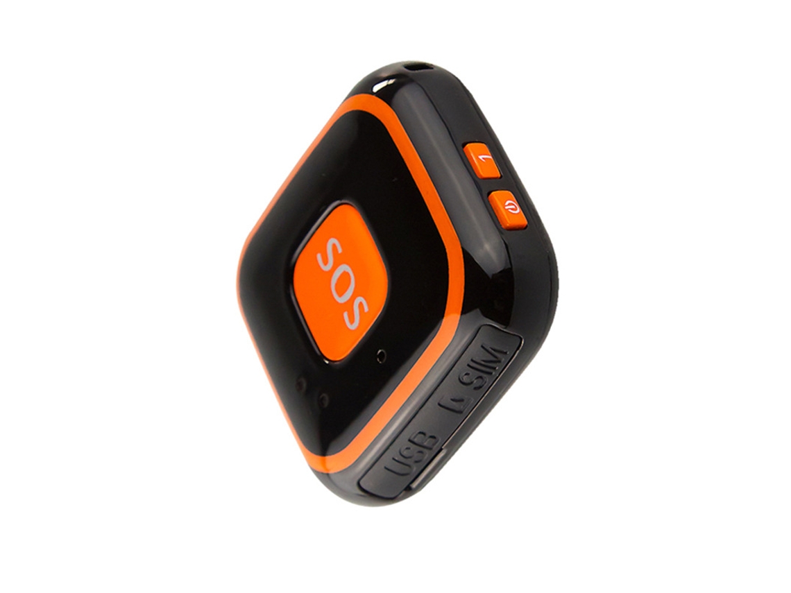 Localizador Gps para Telefone com Alarme de Queda Preto YUYSAN