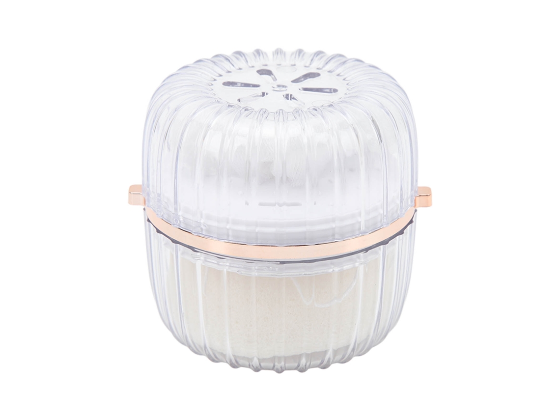 Escova capilar 2 em 1 e esponja de limpeza facial espumante