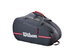 Team Padel Bag Black Wilson (paletero)