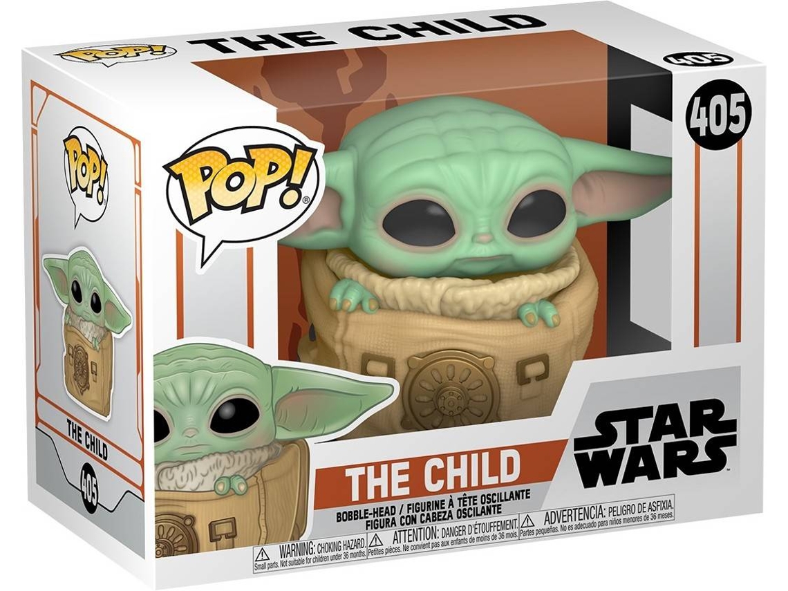 Figura FUNKO Pop! Star Wars: The Mandalorian Child w/ Bag 404