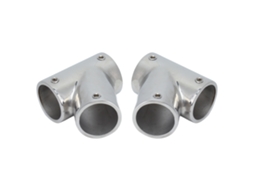 Acessório de Corrimão de Barco Aço Inox 316 22mm 60°