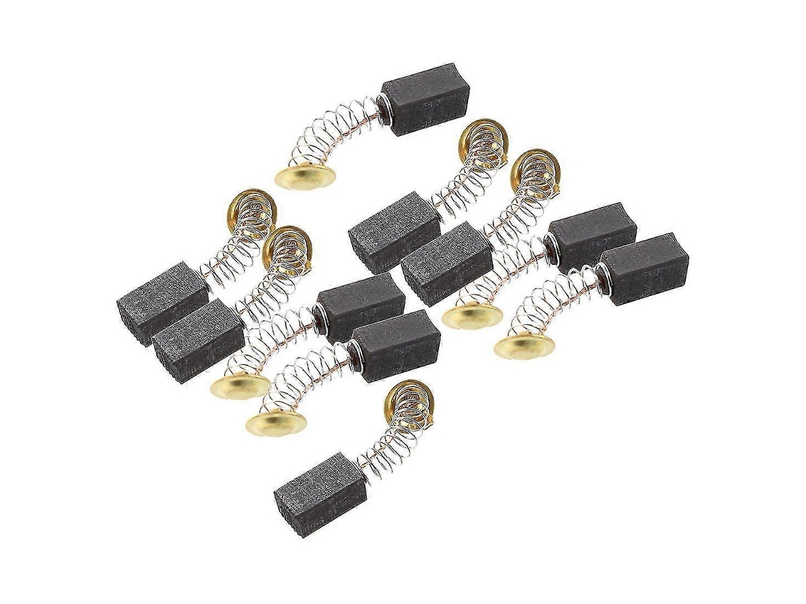 10 Pares de Escobillas de Carbono 6.5x7.5x13mm para Ferramentas Elétricas Hitachi 999021