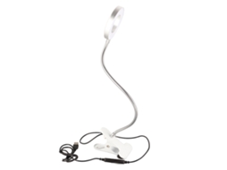 Rebe-luz De Lectura Clip On 48 Led 5000k-6500k 5-10w Flexible Protección De Ojos Lámpara De Escritorio Clip Usb 5v 2a
