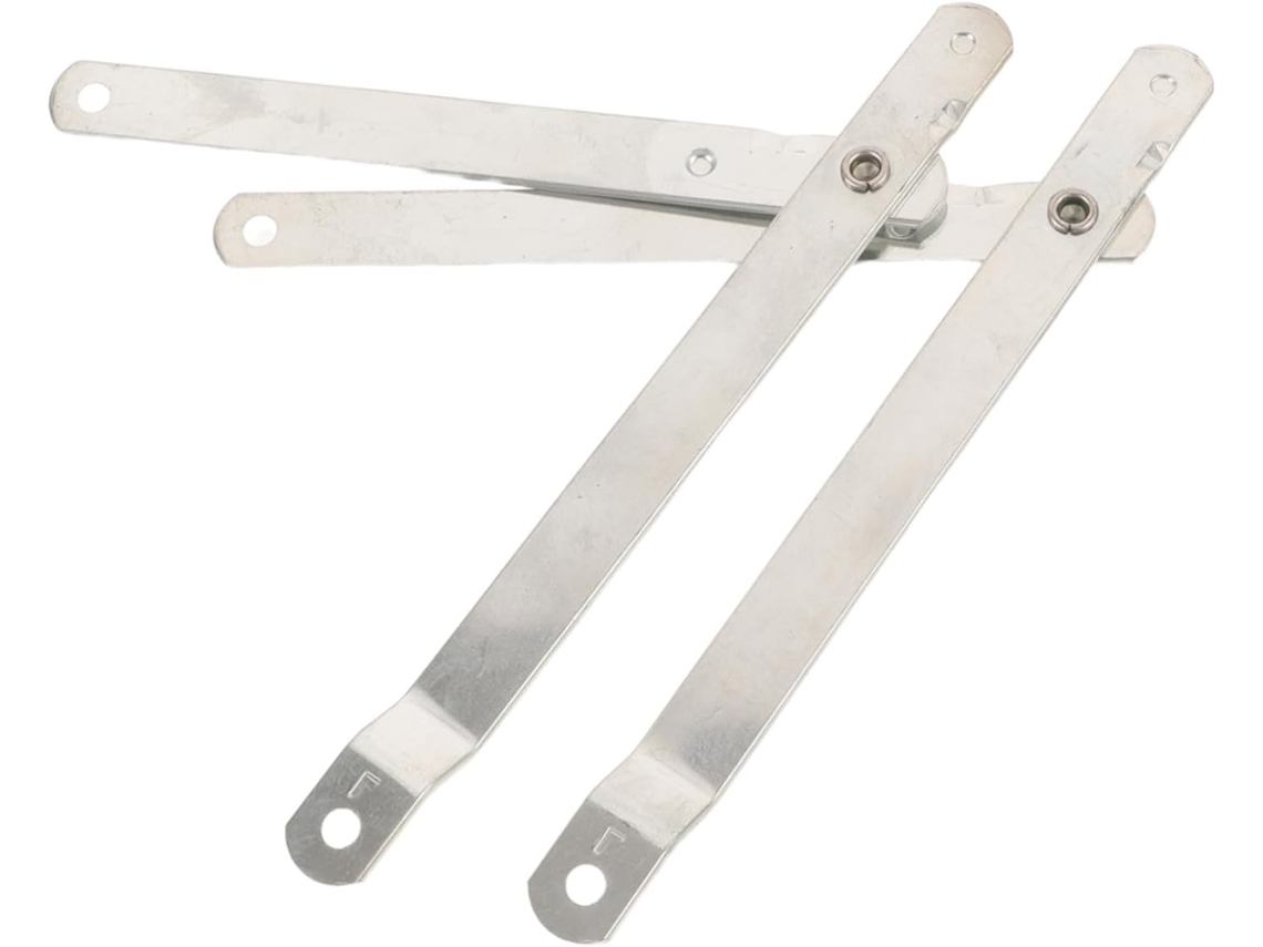 Conector De Mesa Dobrável Housoutil Em Aço Inoxidável 2 Peças Com Mecanismo Haste Tração E Suporte Estável