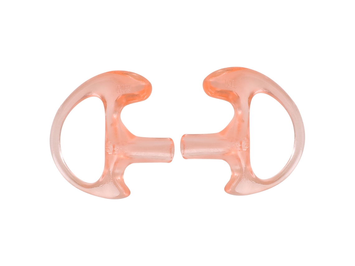 Molda De Ouvido De Silicone Rosa Substituição Adaptável