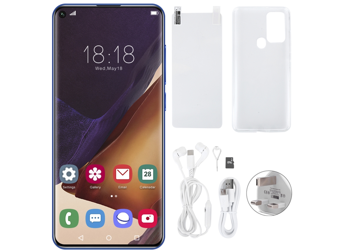 Smartphone Laxiscreed Com Tela Hd De 7.2" E Suporte Dual Sim