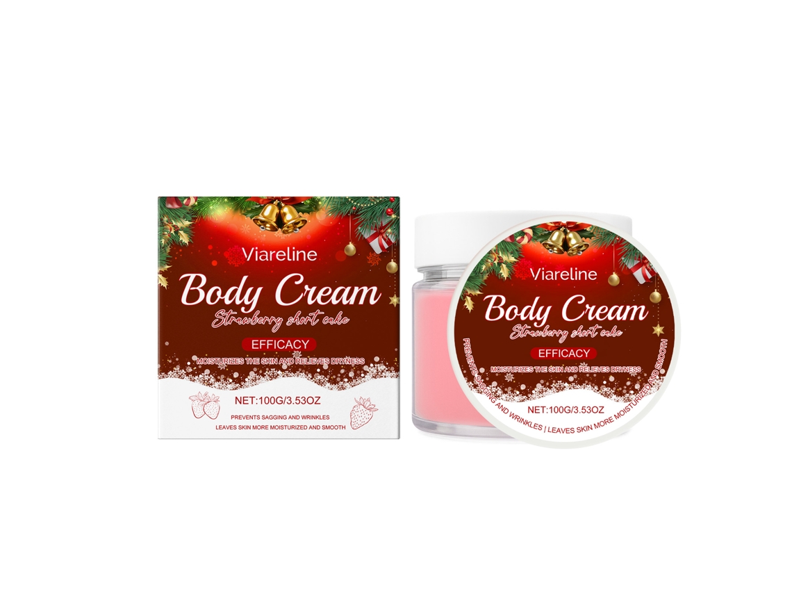 Creme Corporal Nutritivo e Hidratante Morango
