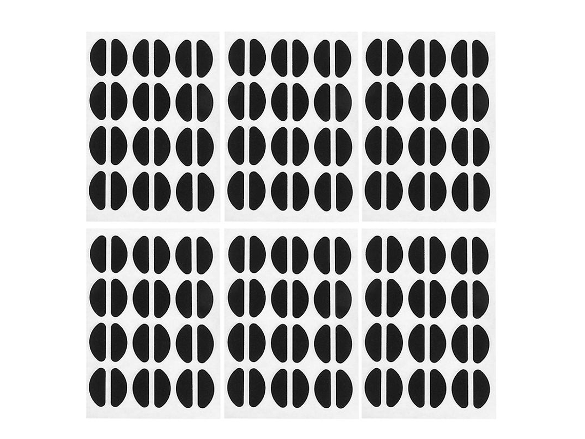 24 Pares De Protetores De Nariz De Silicone Allinless