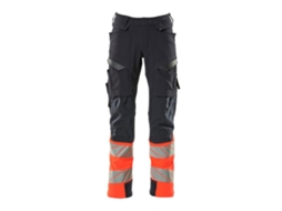 Calças Grandes Com Bolsos Para Joelheiras Accelerate Safe 19179 Preto 49 / 32 MASCOT