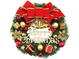 Guirlanda De Natal 30 Cm Abeto Verde Para Lareira Festiva Olysi Shop