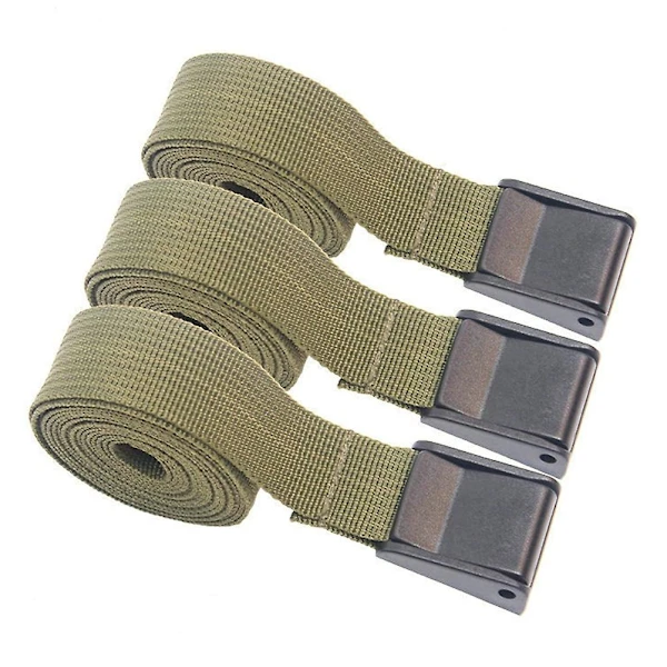 Conjunto De 3 Cintas Amarração Práticas Para Carga, Cintas De Amarração Duráveis​​ Para Camping, Sd