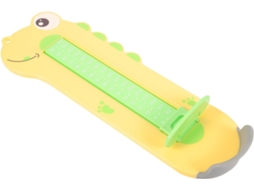 Medidor De Pés Infantil, Tamanho Calçados Em Plástico Abs, Amarelo,