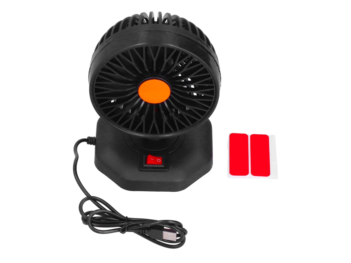 Ventilador Usb Mini Rotativo 360 Graus Ajustável