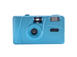Câmera De Filme M35 Reutilizável, Portátil, Elegante E Durável, Presente Perfeito Para Amigos, Azul Brilvibera