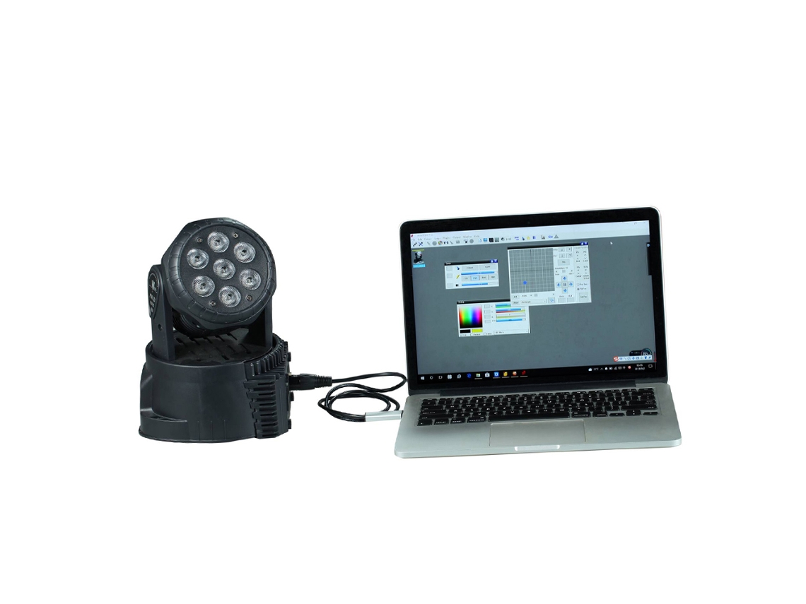 Rebe-adaptador De Interface Usb Para Dmx Controlador De Luzes De Palco Dmx512 Para Pc Festa Ktv Bar Clube Dj Show