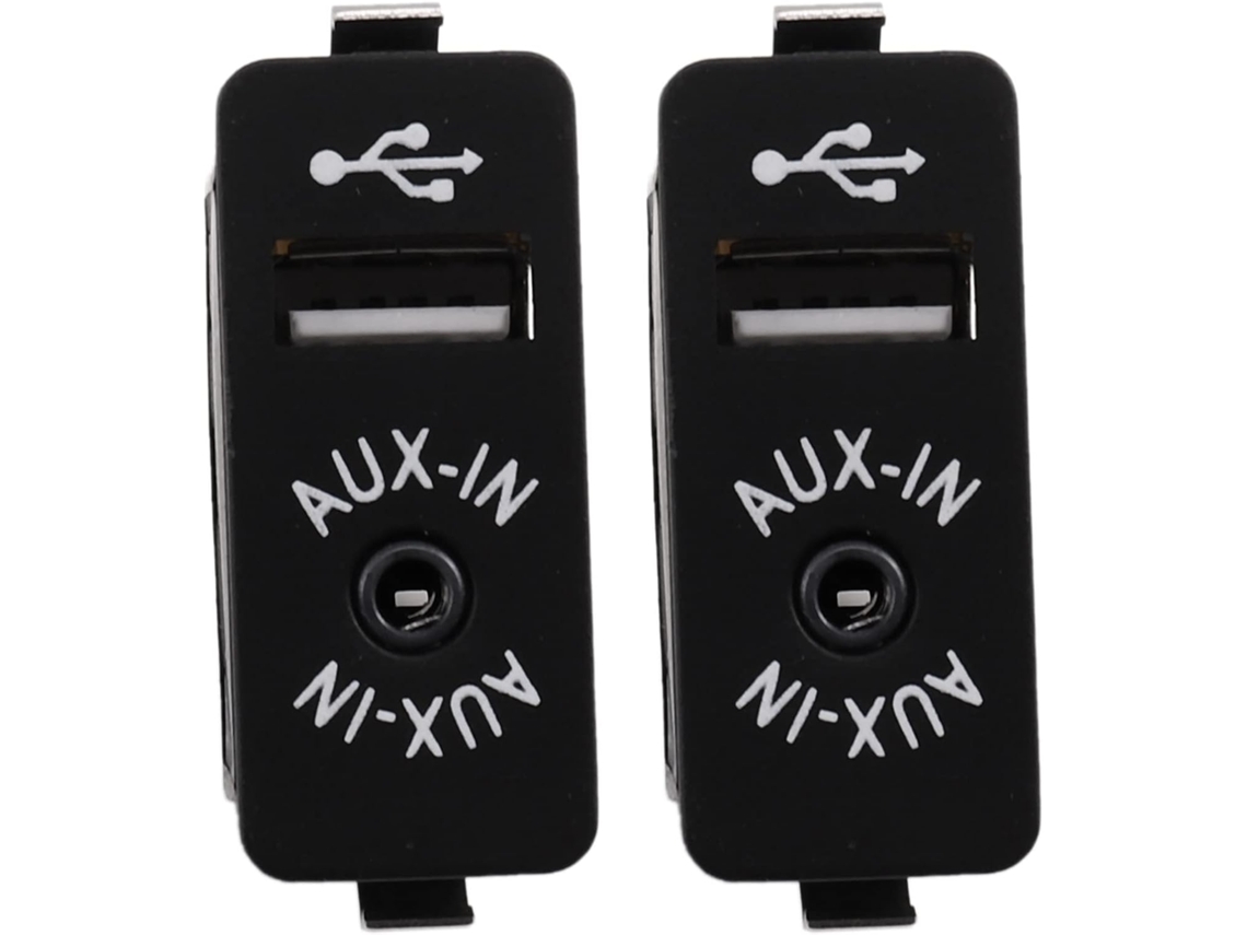 Adaptador de Entrada Auxiliar Usb Dupla para E81 E87 E90 F10 F12 E70 X4 SFUSHOS