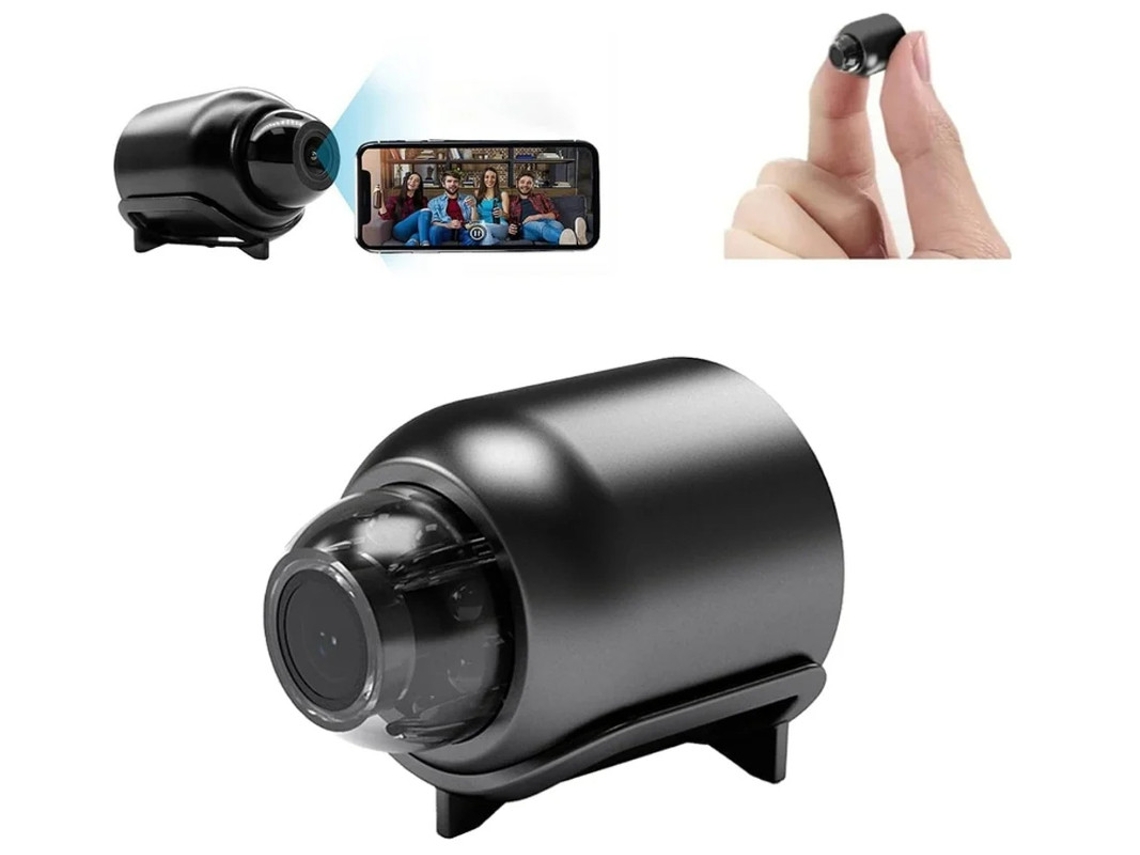 Mini Câmeras Câmera De Segurança Inteligente wi-Fi Doméstica Internas Hd 1080p Visão Noturna Incluída Detecção Movimento Yizhood